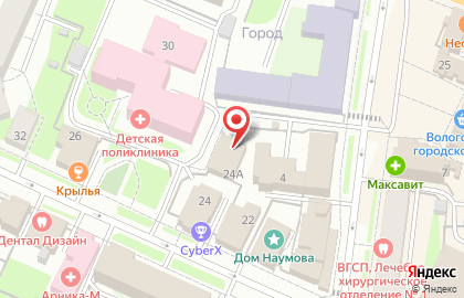Детский центр Аистенок на Благовещенской улице на карте