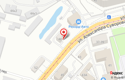Центр почерковедческих экспертиз на улице Суворова в Московском районе на карте
