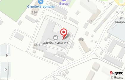 Хлебокомбинат Большекаменский на карте