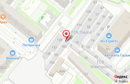 Пилот в Казани на карте