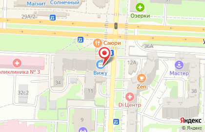 Салон оптики Вижу в Кировском районе на карте