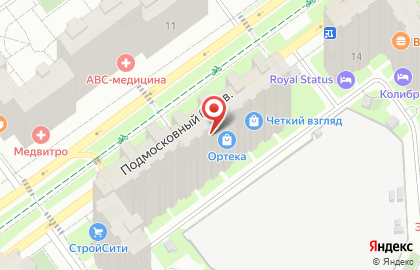 Пекарня ПаПан на Подмосковном бульваре на карте