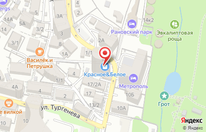 Магазин Красное&Белое на Депутатской улице на карте