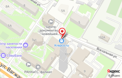 Торговая компания Krepco в Твери на карте