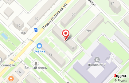 Аптека Лекарь, аптека на улице Ленинградской на карте