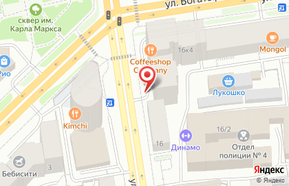 Салон цветов и флористики Зелёный Рай на улице Дзержинского на карте