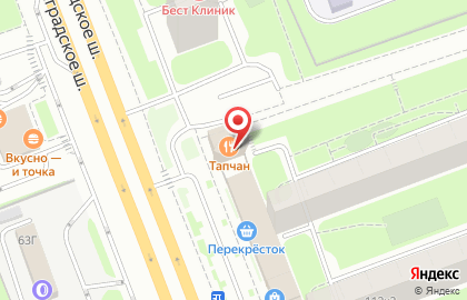 Ресторан Тапчан на Ленинградском шоссе на карте