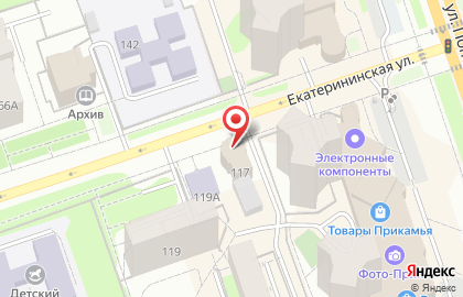 Группа страховых компаний Югория на Екатерининской улице на карте