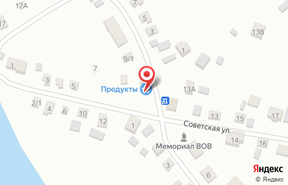Магазин №2 на Комсомольской на карте