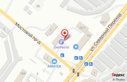 АЗС Get Petrol в Ленинском районе на карте