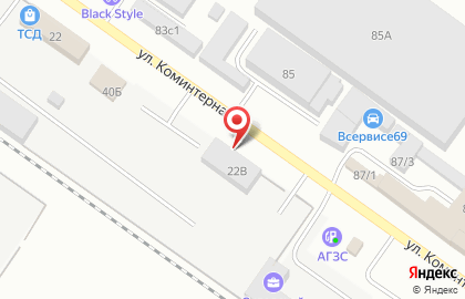 Производственно-монтажная компания Ru Потолки Тверь на карте