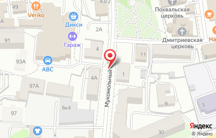 Олимп в Кировском районе на карте
