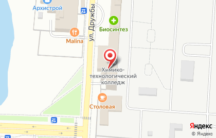 Пензенский государственный технологический университет в Железнодорожном районе на карте