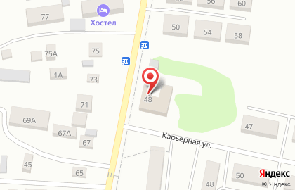 Набережно-Челнинское отделение Татарстанского Республиканского отделения Всероссийское добровольное пожарное общество в Елабуге на карте