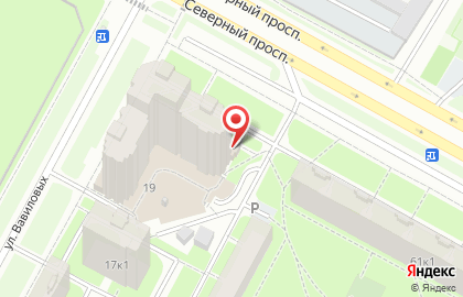 Салон красоты Ромашка в Калининском районе на карте