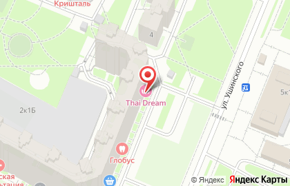 Спа-салон тайского массажа Thai Dream на метро Гражданский проспект на карте