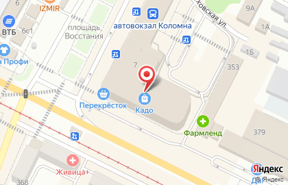 Булочная Каравай-СВ "ИП Зимоглядова Коломна"" на карте