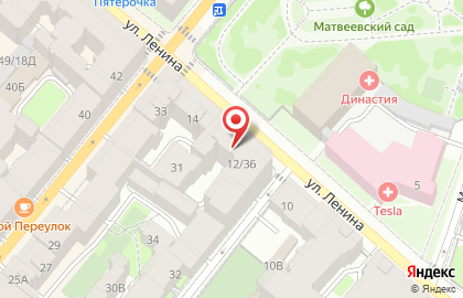 Эдельвейс на улице Ленина на карте