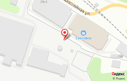 Магазин Империя мебели на Шоссейной улице на карте