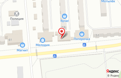 Фирменный магазин Крюгер на улице Шевцовой на карте