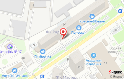 Русское Радио, FM 105.5 в микрорайоне Будённого на карте