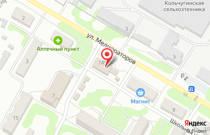 Белореченское поликлиническое отделение на карте