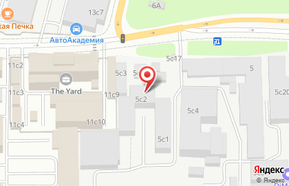 Self Storage на карте