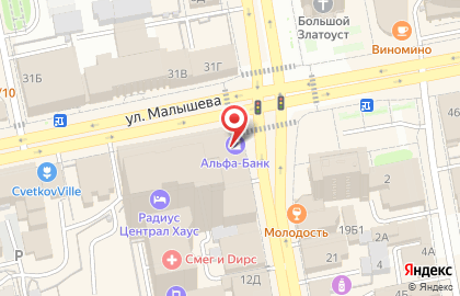 Огни Рент на карте