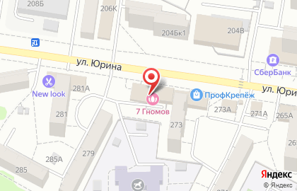 Сауна Седьмая луза в Ленинском районе на карте