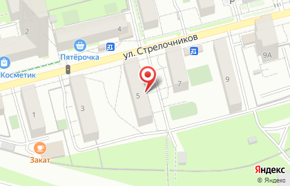 Токио на улице Стрелочников на карте