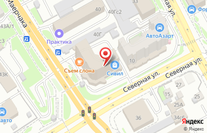 Красноярская ремонтная компания на карте