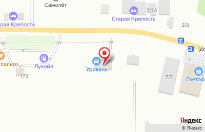 СТО Уровень на карте