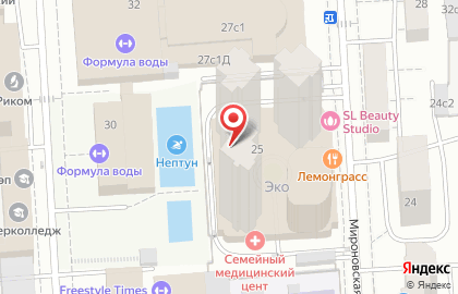 ИнТехПроект на Мироновской улице на карте