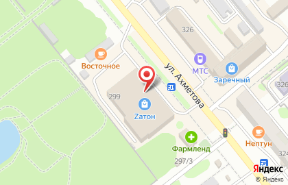 Багетная мастерская ПрофАрт в Ленинском районе на карте