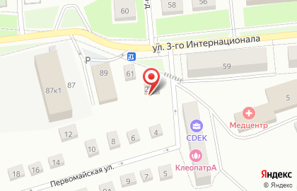 Продуктовый магазин во Владимире на карте