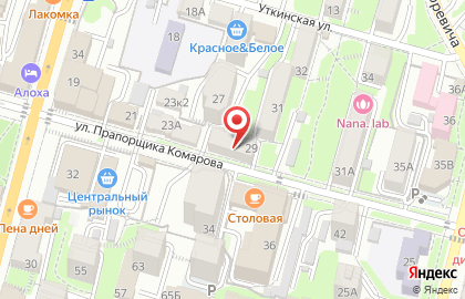 Страховая компания Дальлесстрах в Ленинском районе на карте