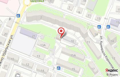 Охранное агентство ФАРАОН в Первореченском районе на карте
