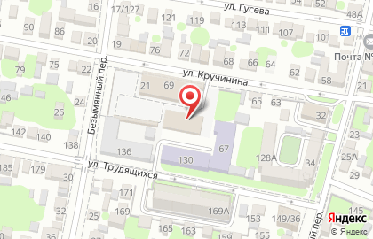 Торгово-монтажная компания Триколор на улице Кручинина на карте