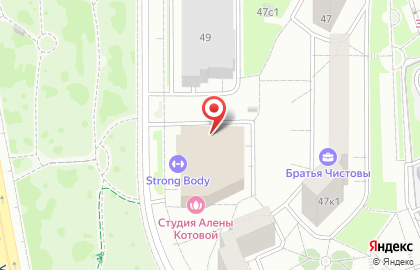 Пиццерия Папа Джонс в Москве на карте