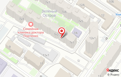 Детский клуб УМняша на Озёрной улице на карте