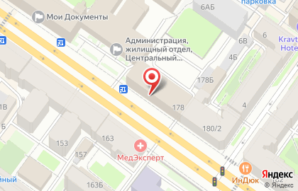 Банкомат Банк Санкт-Петербург на Невском проспекте, 178 на карте