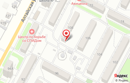 Сервисный центр Фотон на Алтайской улице на карте