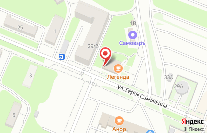 Кафе Легенда в Нижнем Новгороде на карте