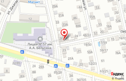 Группа компаний ЭКОЛАЙН на улице Джапаридзе на карте