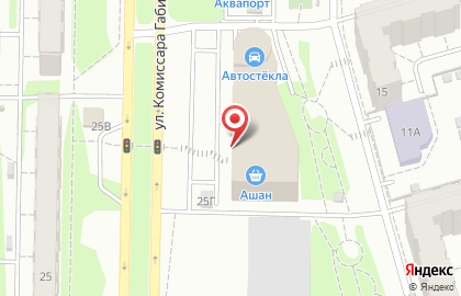 Зоомагазин Бухта Радости на улице Комиссара Габишева на карте