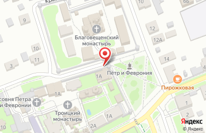 Монастырская трапезная на карте