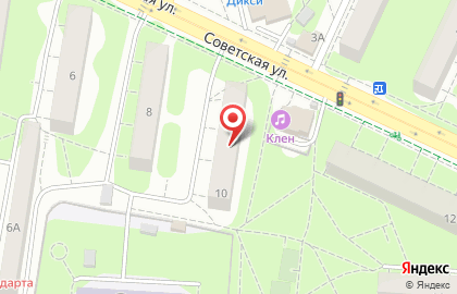 Сервисная компания Технобыт на Советской улице на карте