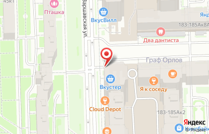 Пекарня Румяный хлеб на Московском проспекте на карте