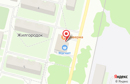 Супермаркет Магнит в Петродворцовом районе на карте