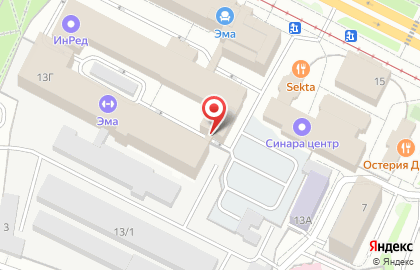 Компания КапиталСтрой на Верх-Исетском бульваре на карте
